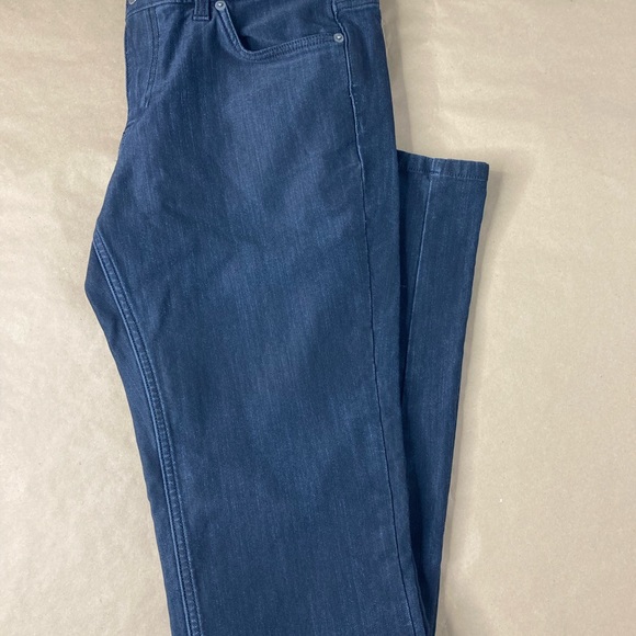 Lands' End Canvas 1963 super slim fit size 9 jeans in dark blue like new! - Picture 10 of 16